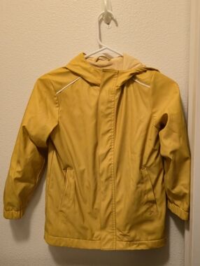 Kids Used Yellow Raincoat